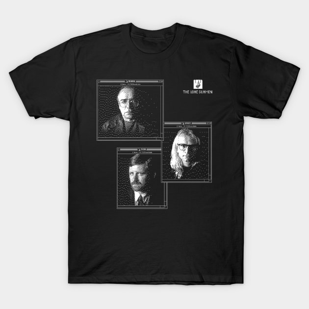 The Lone Gunmen T-Shirt by haunteddata